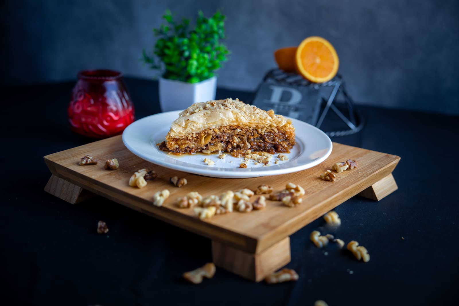 Fresh baklava made daily at Beso Las Vegas